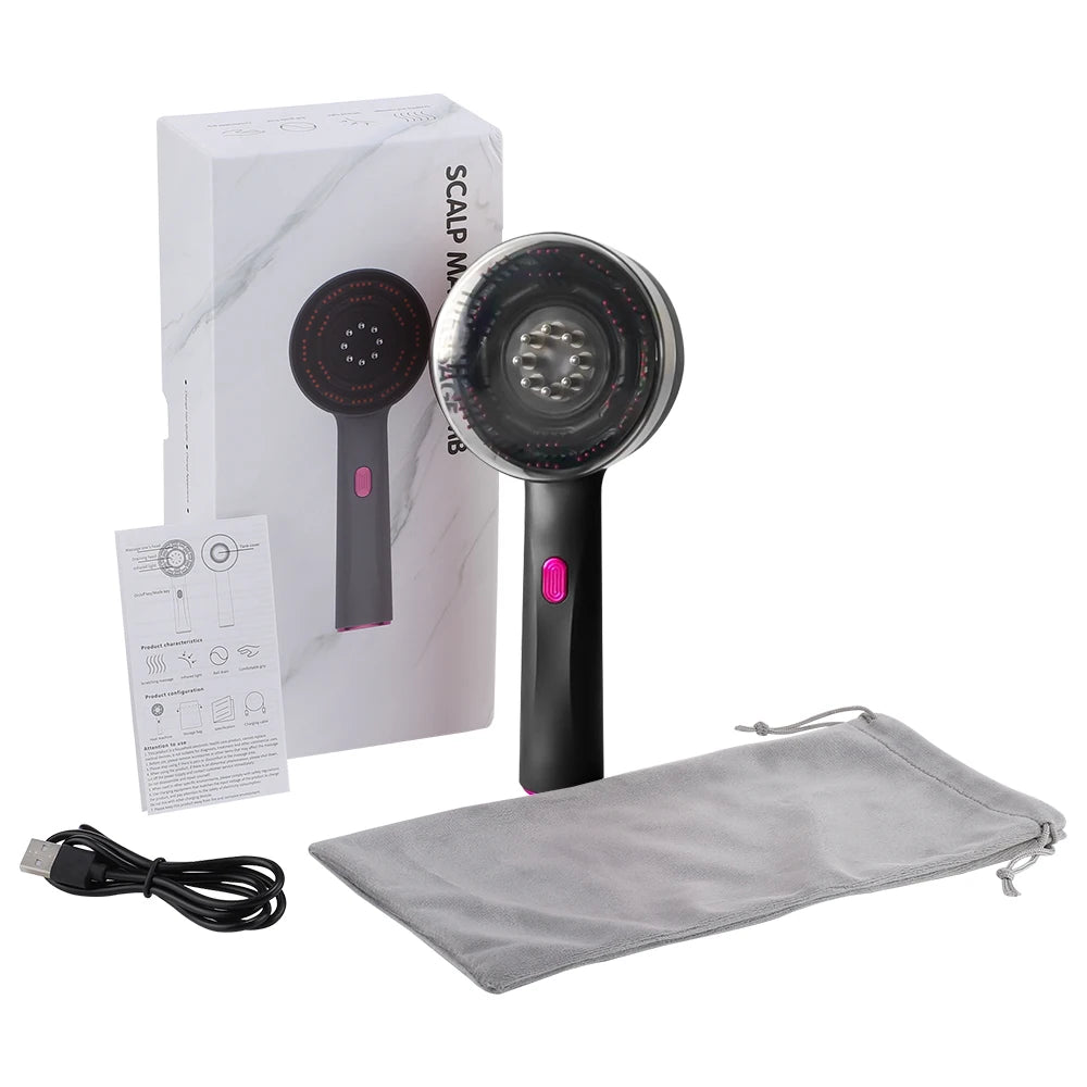 LumiScalp™ Pro – Red Light Scalp Massager for Hair Growth & Loss