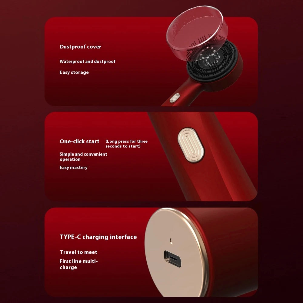 LumiScalp™ Pro – Red Light Scalp Massager for Hair Growth & Loss