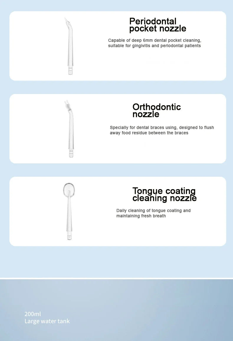 AquaSmile™ Dental Water Flosser