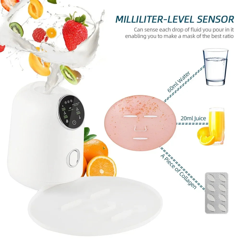 “GlowMask Pro – DIY Fruit & Veg Face Mask Maker for Home Spa & Skin Care”