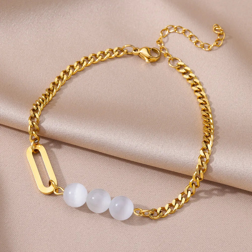 PearlWave™ Anklet