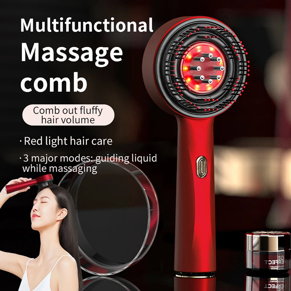 LumiScalp™ Pro – Red Light Scalp Massager for Hair Growth & Loss