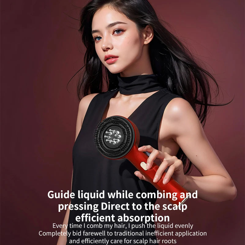 LumiScalp™ Pro – Red Light Scalp Massager for Hair Growth & Loss