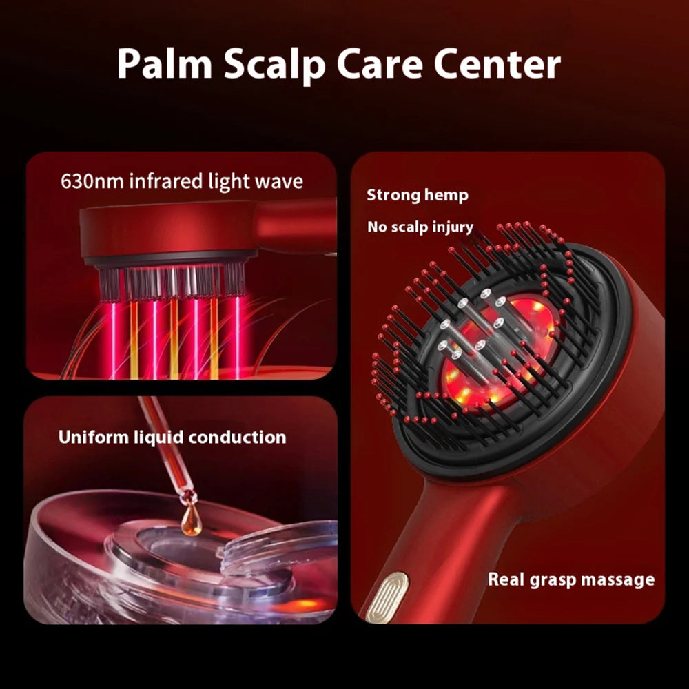 LumiScalp™ Pro – Red Light Scalp Massager for Hair Growth & Loss