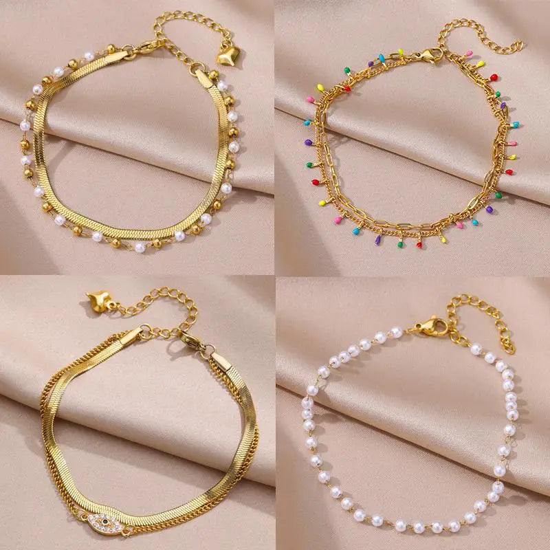 PearlWave™ Anklet