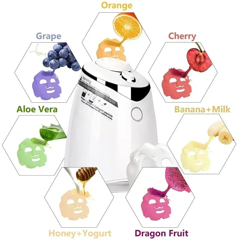 “GlowMask Pro – DIY Fruit & Veg Face Mask Maker for Home Spa & Skin Care”