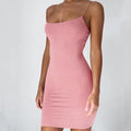 NightGleam™ Spaghetti Mini Dress