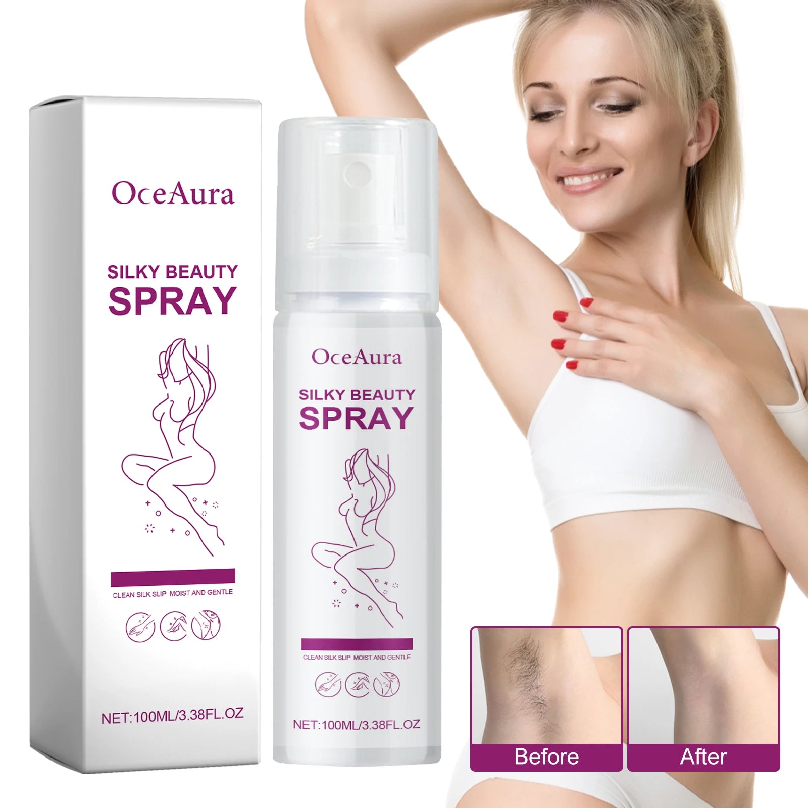 SilkAway™ Hair Removal Spray