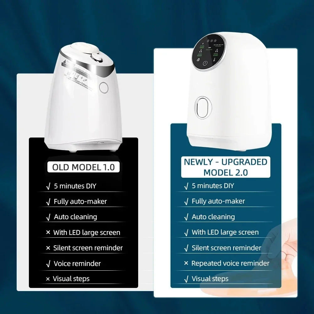 “GlowMask Pro – DIY Fruit & Veg Face Mask Maker for Home Spa & Skin Care”