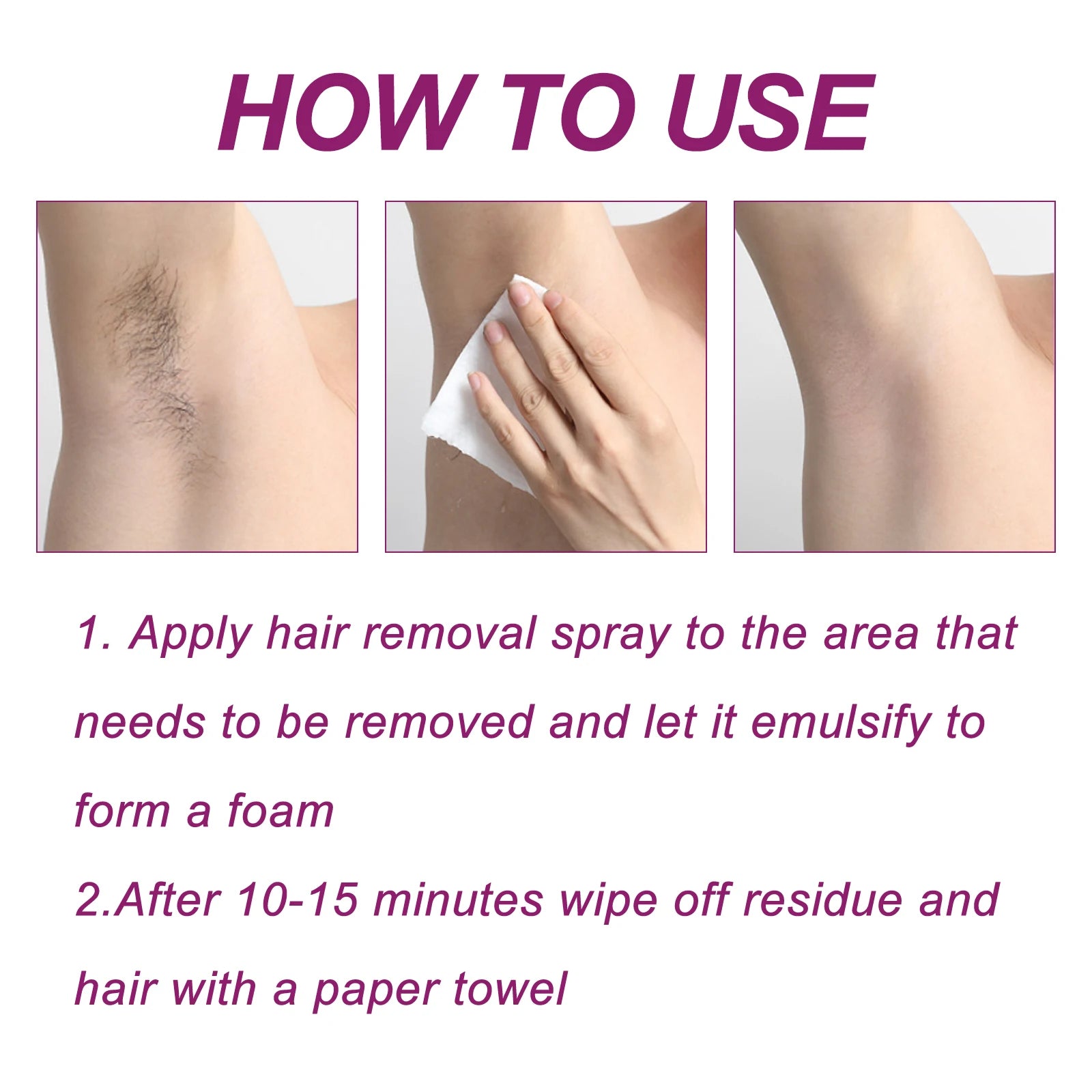 SilkAway™ Hair Removal Spray