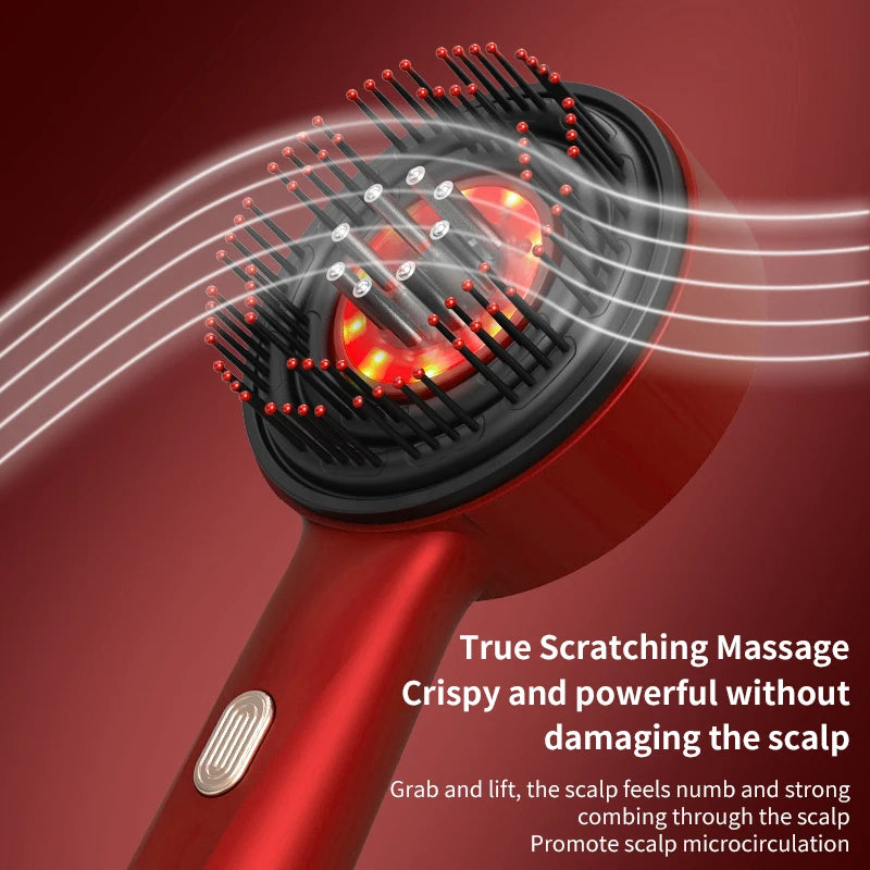LumiScalp™ Pro – Red Light Scalp Massager for Hair Growth & Loss