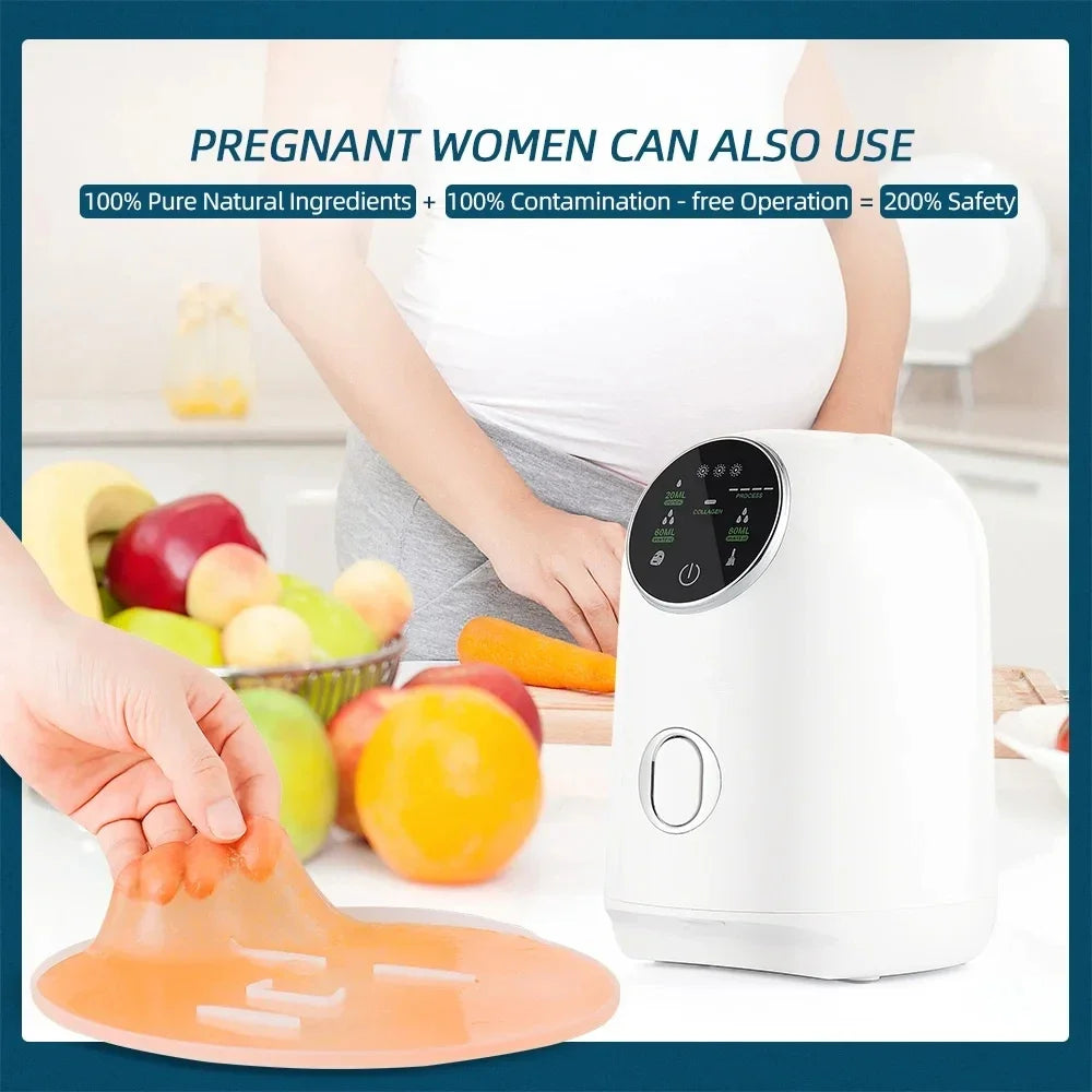 “GlowMask Pro – DIY Fruit & Veg Face Mask Maker for Home Spa & Skin Care”