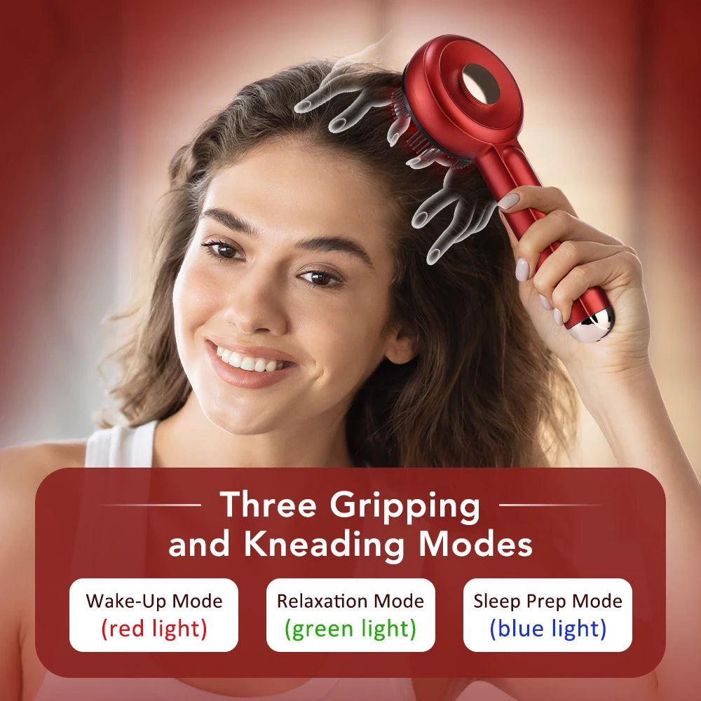 LumiScalp™ Pro – Red Light Scalp Massager for Hair Growth & Loss