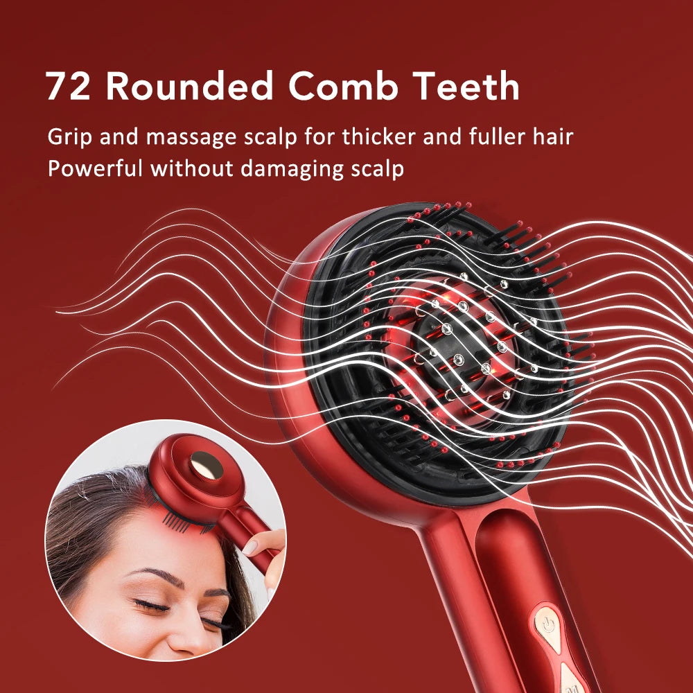 LumiScalp™ Pro – Red Light Scalp Massager for Hair Growth & Loss
