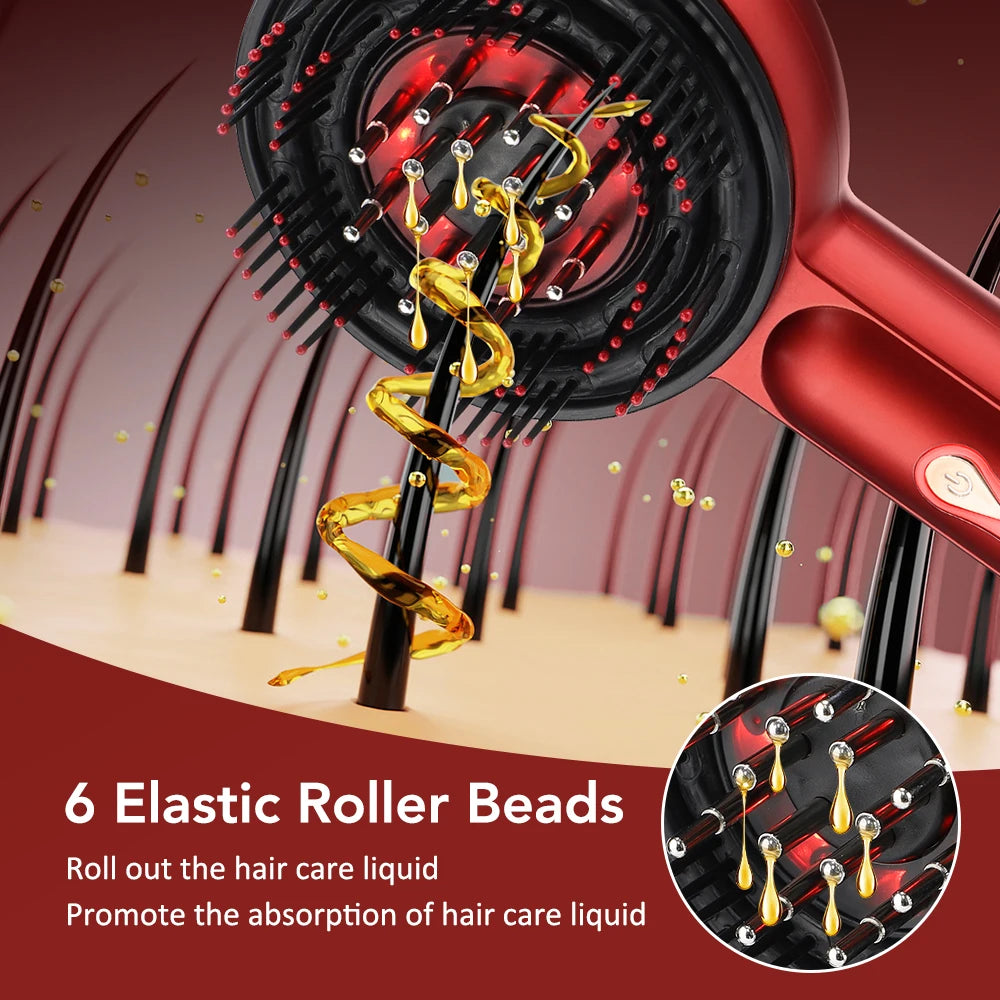 LumiScalp™ Pro – Red Light Scalp Massager for Hair Growth & Loss