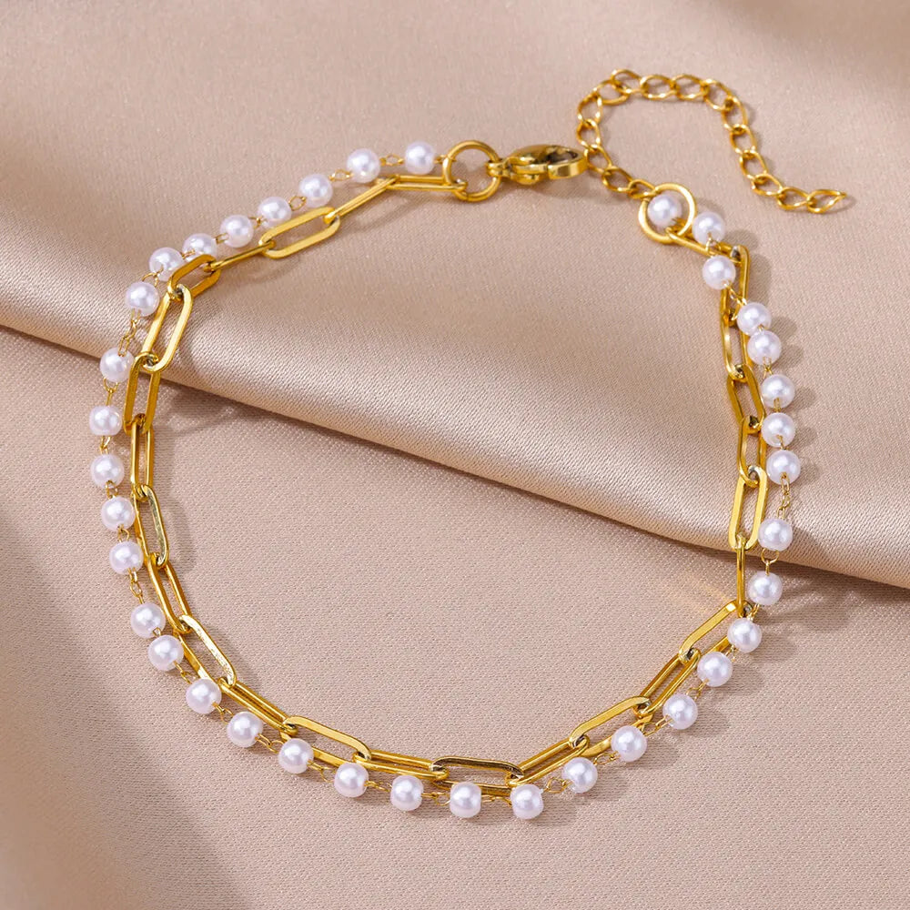 PearlWave™ Anklet
